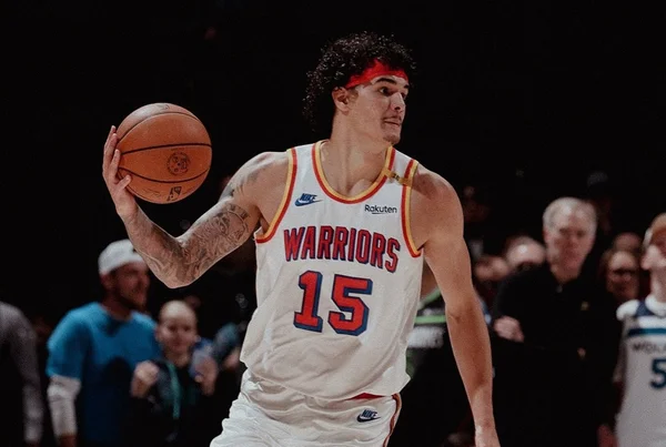 Foto colorida de Gui Santos, do Golden State Warriors - Metrópoles