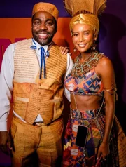 Lázaro Ramos e Taís Araujo