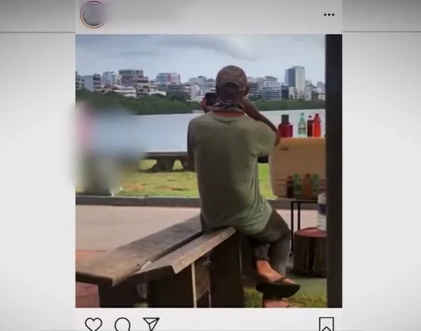 Homem que expôs mulher em prática de yoga é investigado por outro vídeo