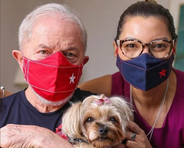 ex-presidente Lula e a noiva Janja - Metrópoles