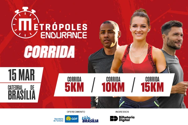 Arte do Metrópoles Endurance - Corrida - Metrópoles