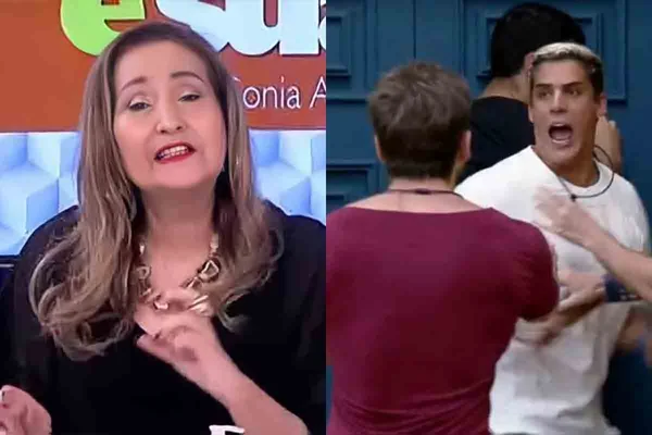 Print de Sonia Abrão no A Tarde é Sua e briga em A Fazenda