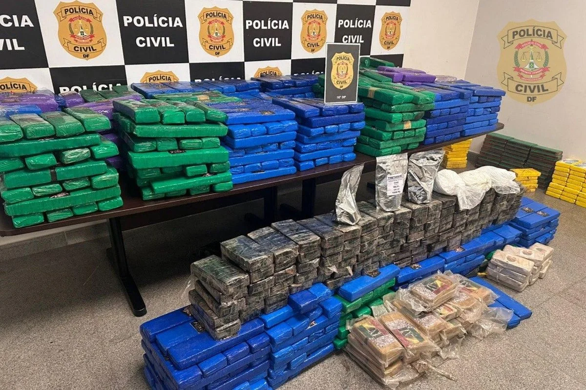 Drogas encontradas na casa de casal em Planaltina