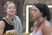 Rayane Figliuzzi e Saory Cardoso voltam a brigar em A Fazenda 17 Rayane Figliuzzi e Saory Cardoso voltam a brigar em A Fazenda 17