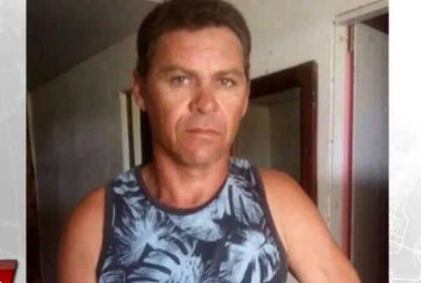 Fotografia colorida, homem assassinado na Paraíba
