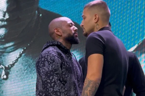 Print de um vídeo colorido de MC Gui e Nego do Borel - Metrópoles