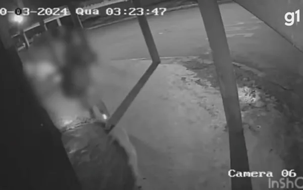 imagem preta e branca vitima deixada em calçada após ser estuprada e morta em Goiás - Metrópoles