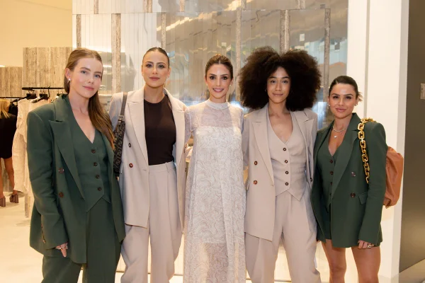 Almoço marca a inauguração da primeira flagship de Carol Celico