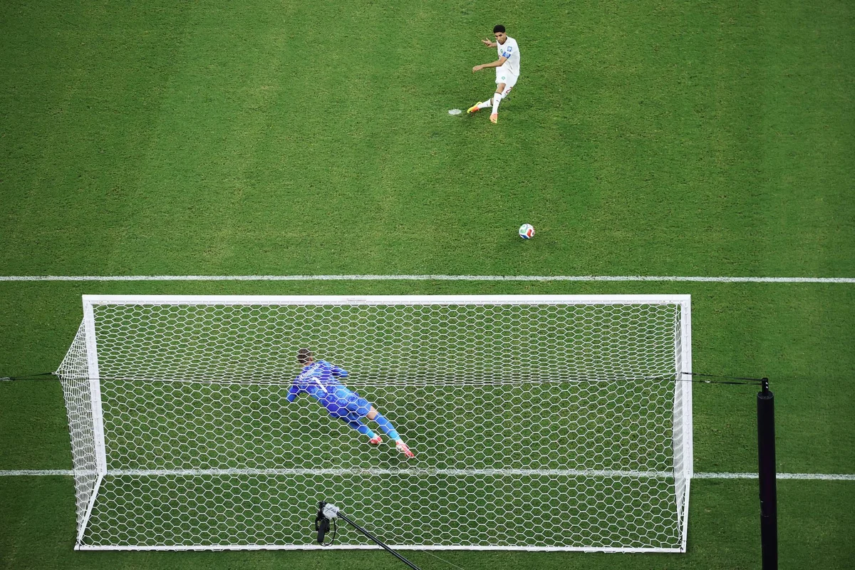 Marrocos venceu a Holanda na disputa por pênaltis Marrocos venceu a Holanda na disputa por pênaltis