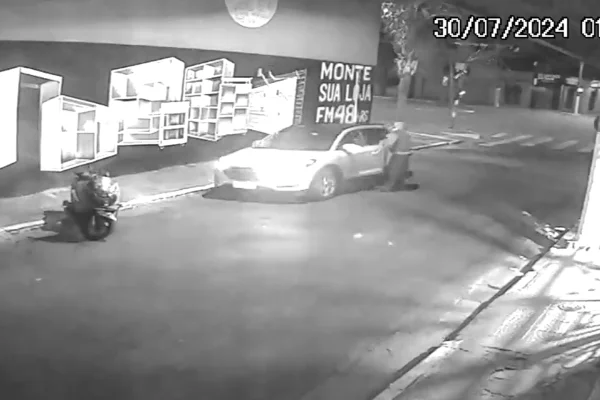 Vídeo: carro usado para atender pessoas em situação de rua é roubado
