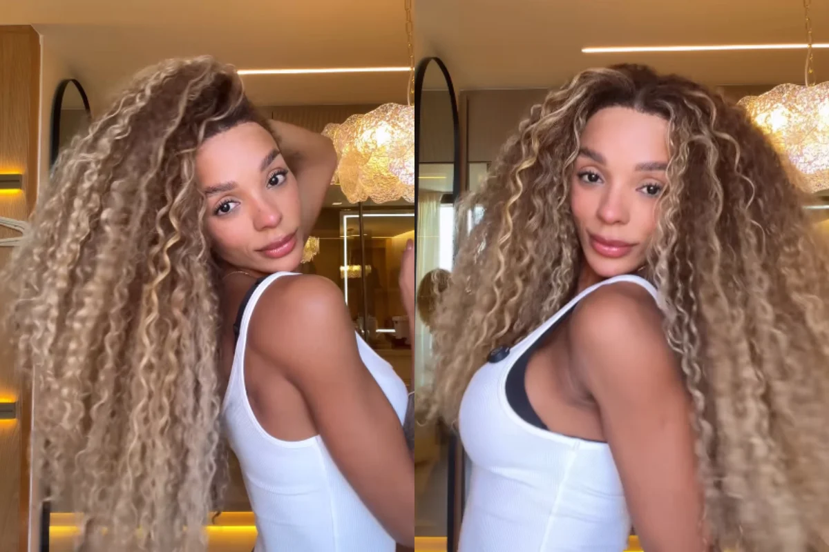 A dançarina Brunna Gonçalves A dançarina Brunna Gonçalves