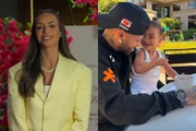 Bruna Biancardi, Neymar Jr., e Mavie. Bruna Biancardi, Neymar Jr., e Mavie.