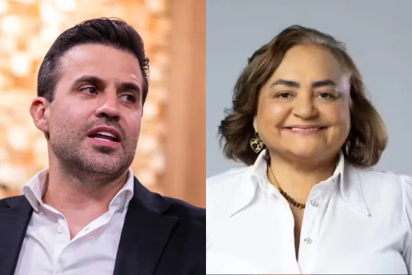 Pablo Marçal e Lúcia Viana, candidatos que declaram patrimônio bilionário por engano