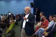 Presidente Lula durante a 6ª Conferência Nacional Infantojuvenil pelo Meio Ambiente, no Centro de Treinamento Educacional da Confederação Nacional dos Trabalhadores na Indústria, em Luziânia (GO)