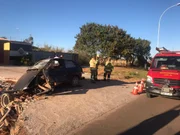 Bombeiros atuaram na ocorrência