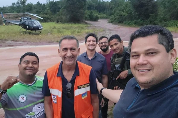 Alcolumbre e governador são achados após pouso forçado de helicóptero