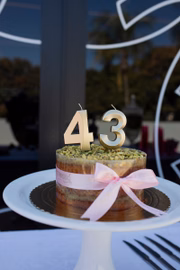 Bolo de Gabi Ferrari, da marca Fitnessá
