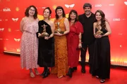 Mariá Velasquez, Renata Russo, Mara Lobão, Susanna Lira, Rodrigo Montenegro e Klara Castanho na premiação do Festival de Cinema do Rio Mariá Velasquez, Renata Russo, Mara Lobão, Susanna Lira, Rodrigo Montenegro e Klara Castanho na premiação do Festival de Cinema do Rio