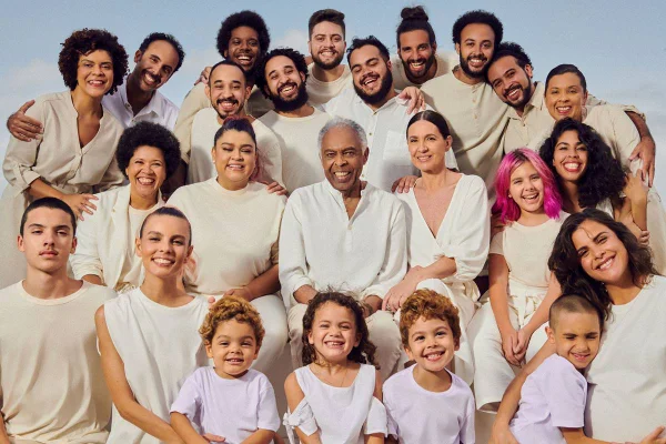 Família Gil em campanha da Hering