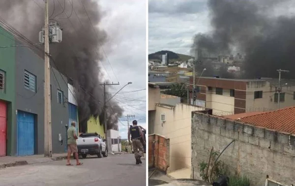 Incêndio em fábrica de calçados mata dois amigos de 16 anos em Minas Gerais