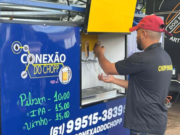 Food truck de bebidas alcoólicas