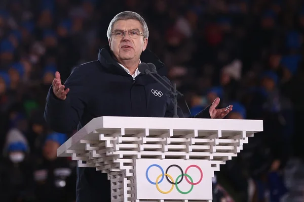 Thomas Bach durante discurso