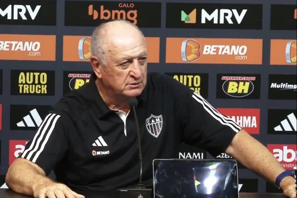 "eu acredito" diz felipão após vitória do atletico-mg
