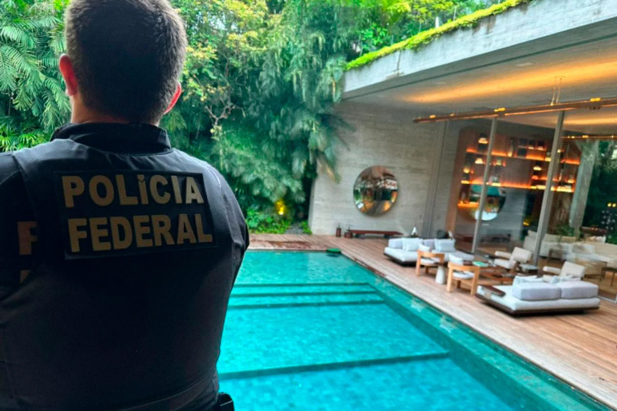 Mansão de Daniel Vorcaro no Jardim América, em São Paulo Mansão de Daniel Vorcaro no Jardim América, em São Paulo