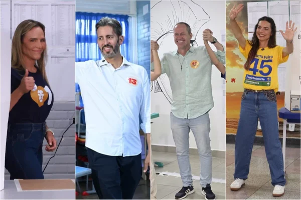 Celina Leão, Leandro Grass, Ricardo Cappelli e Paula Belmonte