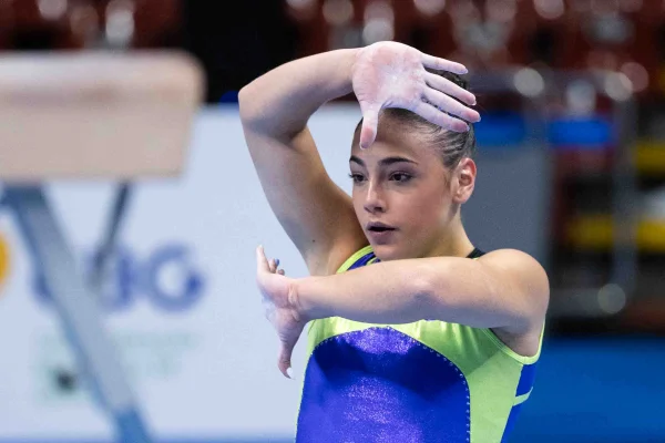 Promessa da ginástica, Sophia Weisberg sonha com Olimpíadas em 2028 - destaque galeria Promessa da ginástica, Sophia Weisberg sonha com Olimpíadas em 2028 - destaque galeria