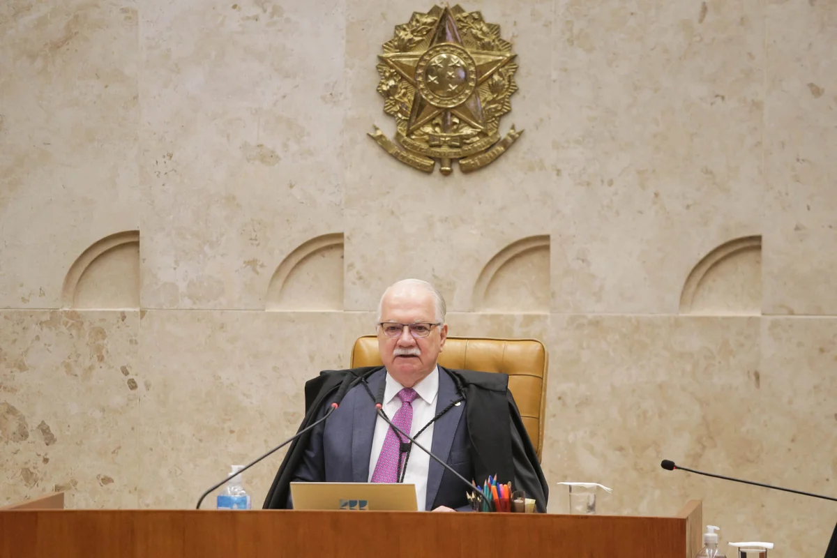 O presidente do STF, Edson Fachin O presidente do STF, Edson Fachin