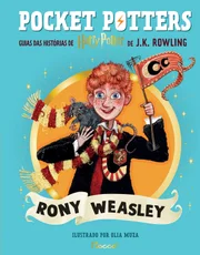 Livro Pocket Potters: Guia de Histórias de Harry Potter: capa da Rony Weasley