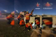 O CBMDF foi acionado para atender a ocorrência, mobilizando quatro viaturas de socorro