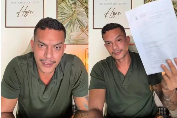Imagem colorida de Diego Correa, que é policial militar e influenciador - Metrópoles