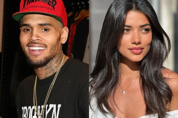 Chris Brown e Rayanne Bitancourt (Reprodução/Montagem Metrópoles)