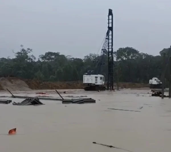 Terreno alagado em São Sebastião