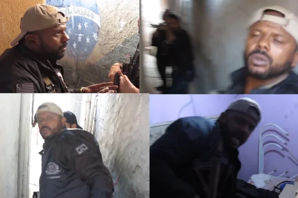 4 quadros com homem negro - Metrópoles