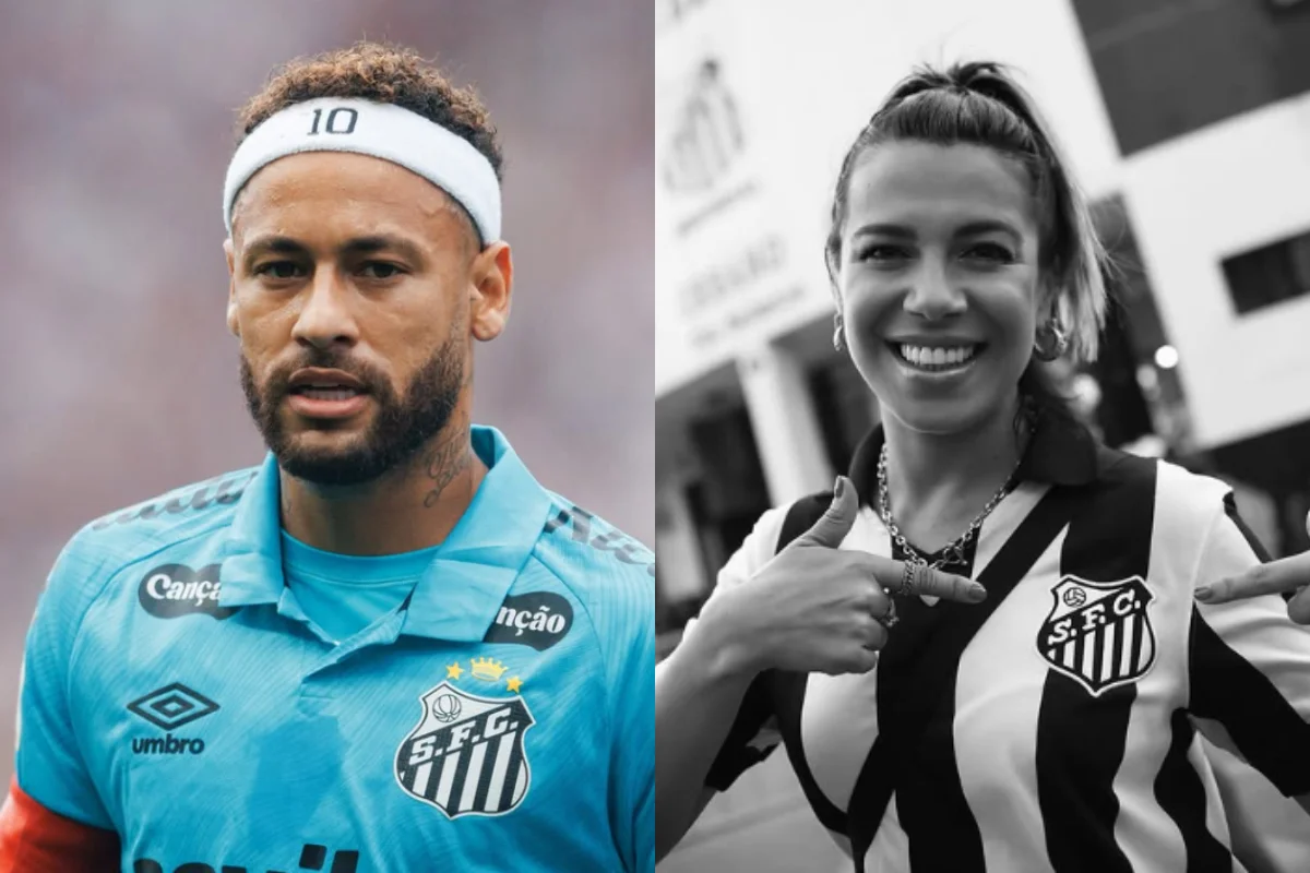 Neymar e Naty Potira Neymar e Naty Potira
