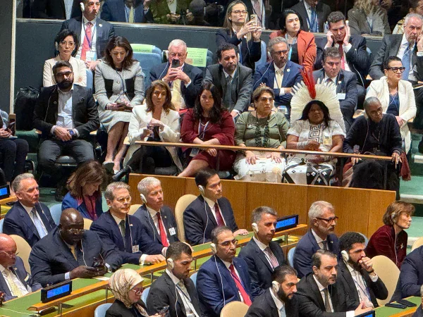 Marco Rubio não aplaude discurso de Lula em assembleia da ONU