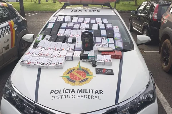 PMDF prende quadrilha que roubou 79 celulares e um tablet no DF