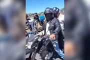 Acidente com motociclista