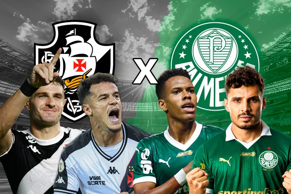 Vasco e Palmeiras jogam em Brasília pelo Campeonato Brasileiro 2025