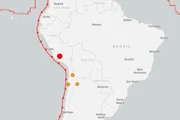 Terremoto de magnitude 6,7 atinge o Peru