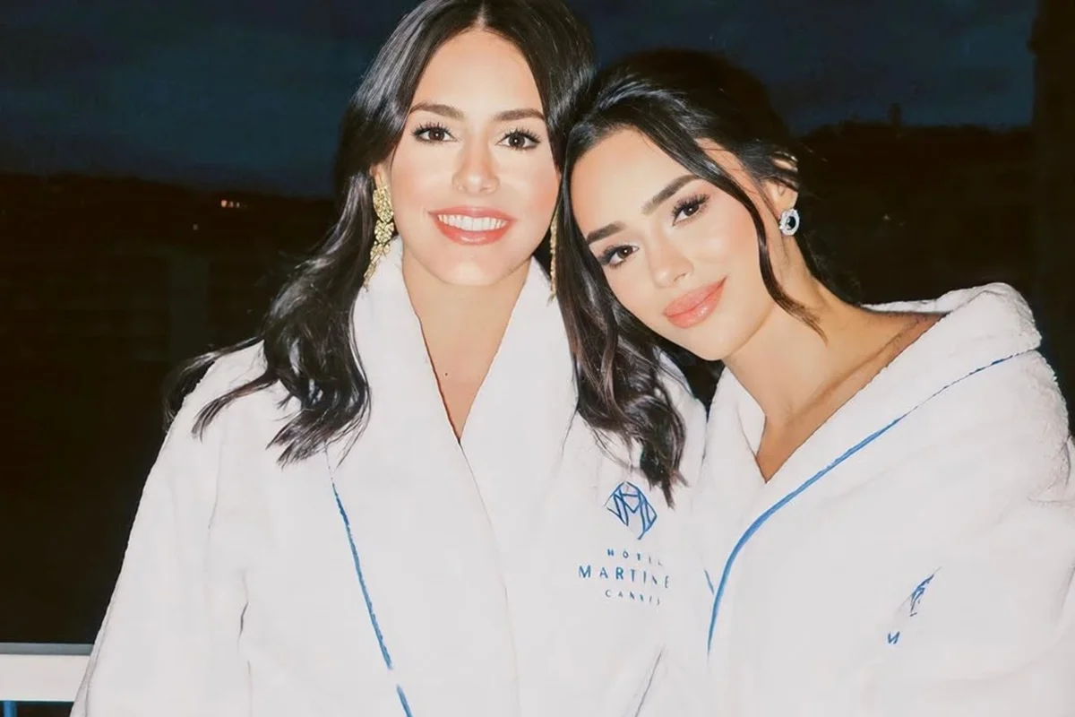 Bruna Biancardi e Bianca Biancardi fazem pose para as redes sociais Bruna Biancardi e Bianca Biancardi fazem pose para as redes sociais