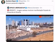 Gustavo Gayer é deputado federal pelo estado de Goiás 