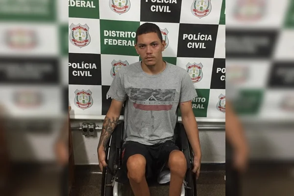 Cadeirante é preso após esfaquear jovem no Distrito Federal