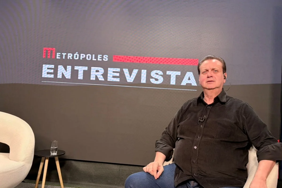 O presidente do PSD e pré-candidato a vice na chapa de Ronaldo Caiado à Presidência, Gilberto Kassab, em entrevista ao Metrópoles O presidente do PSD e pré-candidato a vice na chapa de Ronaldo Caiado à Presidência, Gilberto Kassab, em entrevista ao Metrópoles