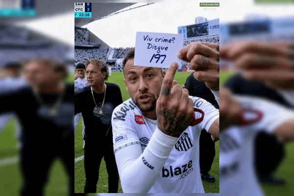 Neymar na PCDF: polícia usa meme para incentivar denúncias anônimas