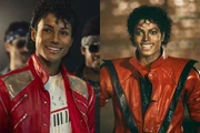 O filme Michael conta com reproduções de momentos da carreira do Rei do Pop O filme Michael conta com reproduções de momentos da carreira do Rei do Pop