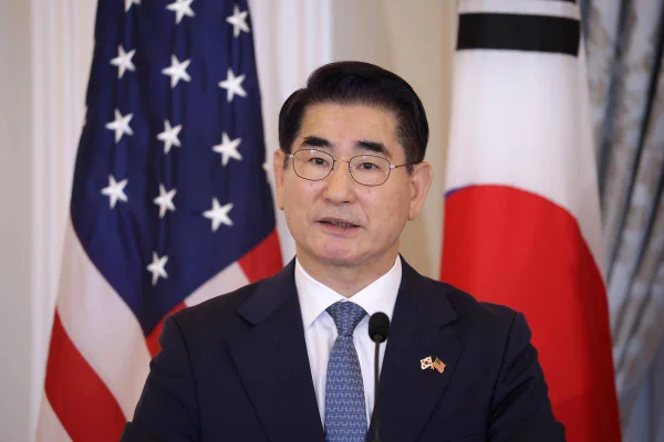 Imagem colorida mostra ex-ministro da Defesa da Coreia do Sul - Metrópoles
